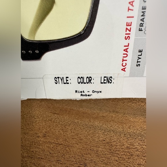 NIB GUNNER Riot Blue Light Amber Light Computer Gaming Glasses in Onyx 100% UV - Picture 10 of 12